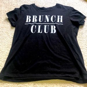Brunch club shirt that is basic and cute